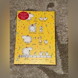 NEW Sandra Boynton Hippo Birdie Two Ewe: 300 Piece Puzzle  (Workman)